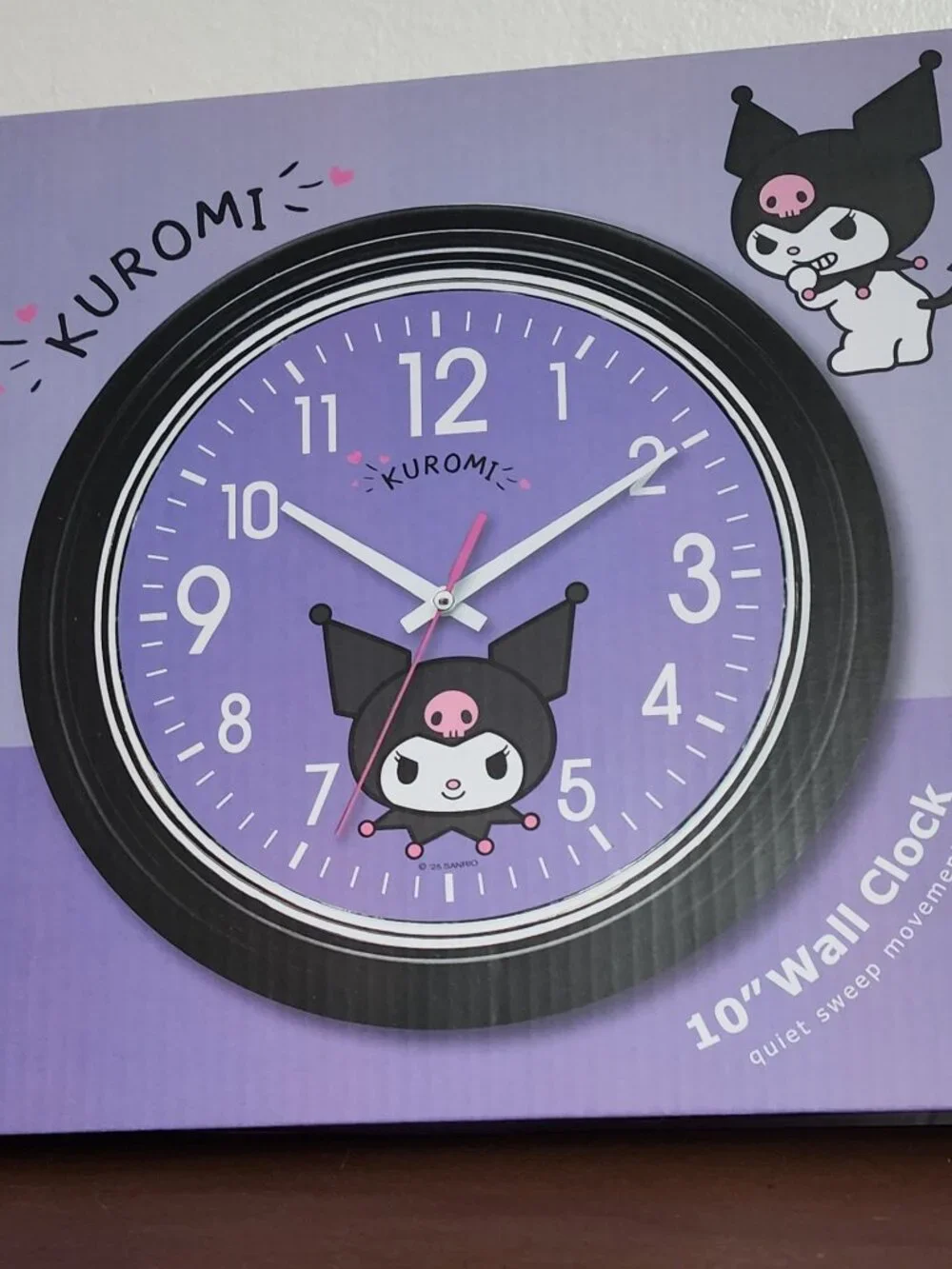 Sanrio Kuromi Clock